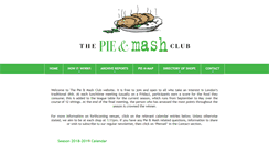 Desktop Screenshot of pie-n-mash.com